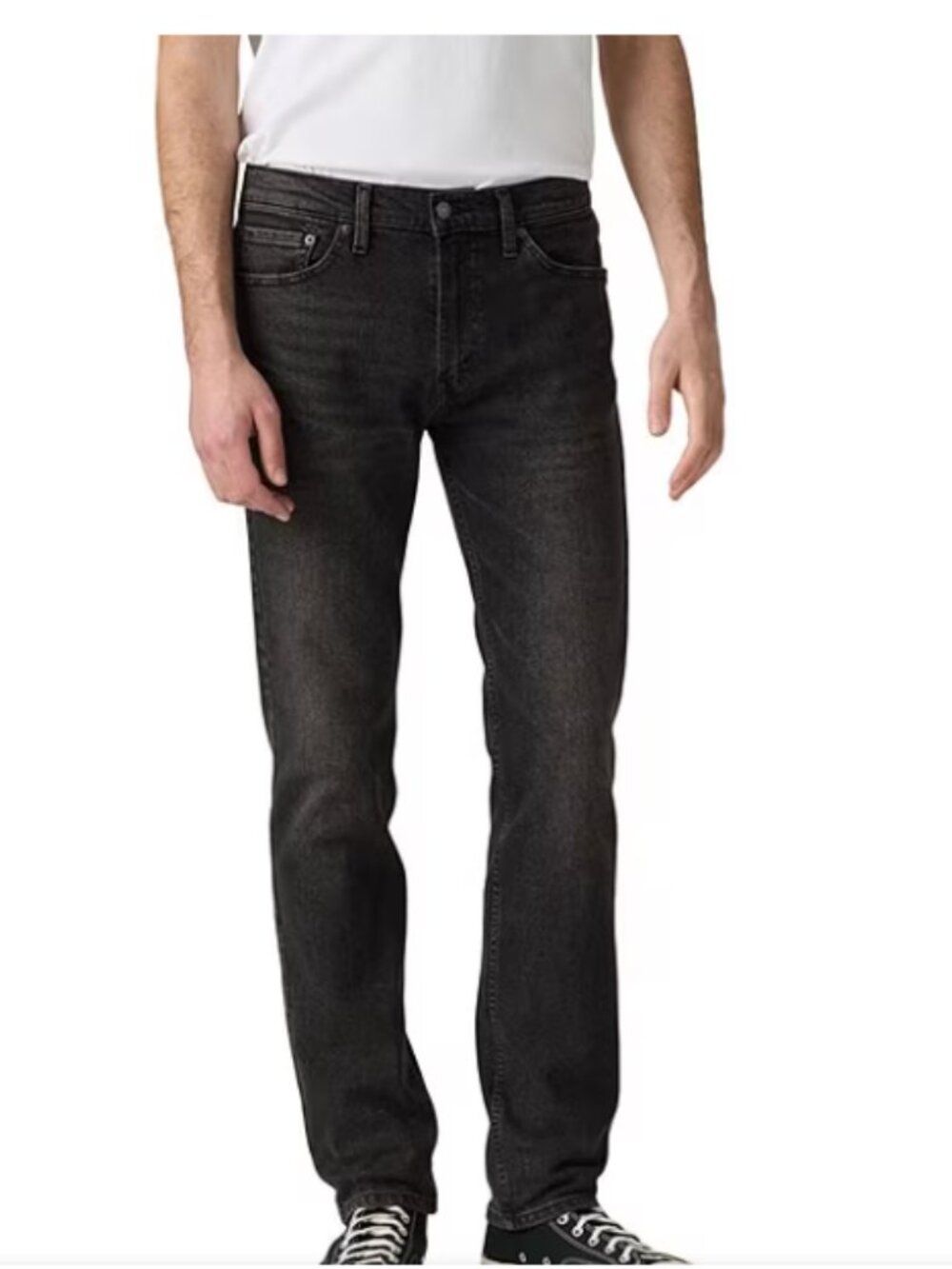 Levi's Black/Gray Wash 511 Slim Fit Stretch Jeans Size 32x30